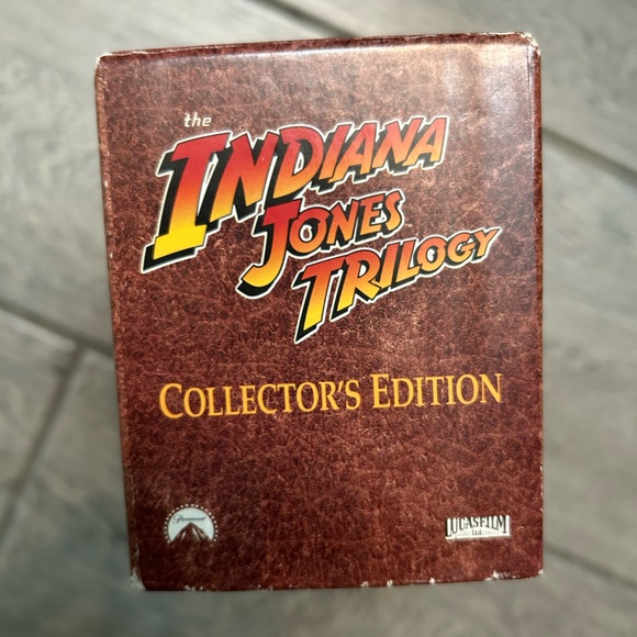 Indiana Jones trilogy VHS boxed set trilogy collector’s edition raiders lost ark - Picture 7 of 13